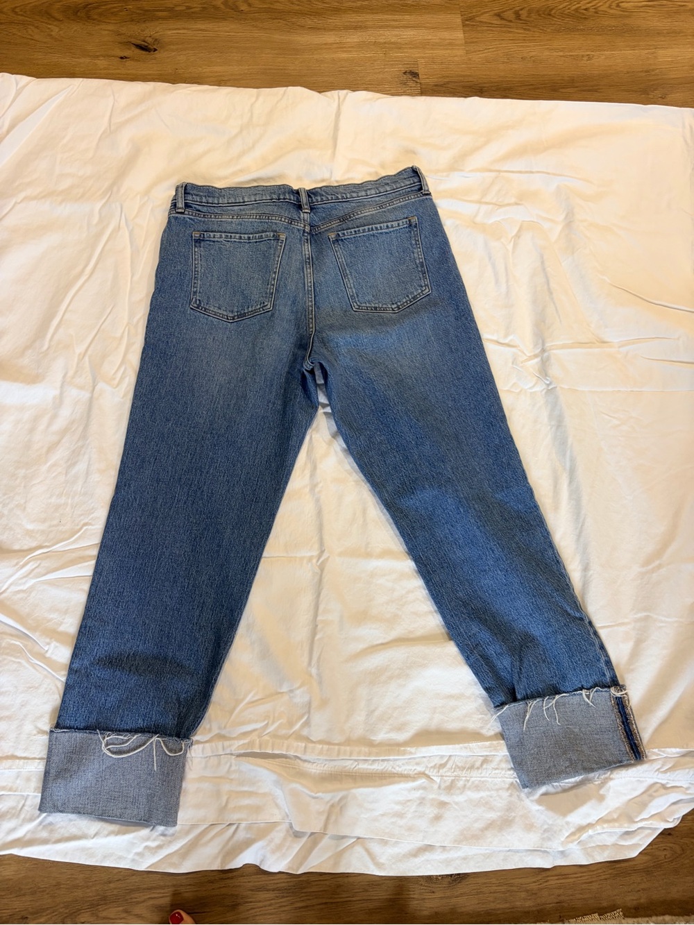 Banana Republic slouch Women's Rolled Cuff Jeans- sz 10/ 30